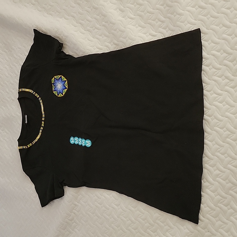Women's beaded tee.